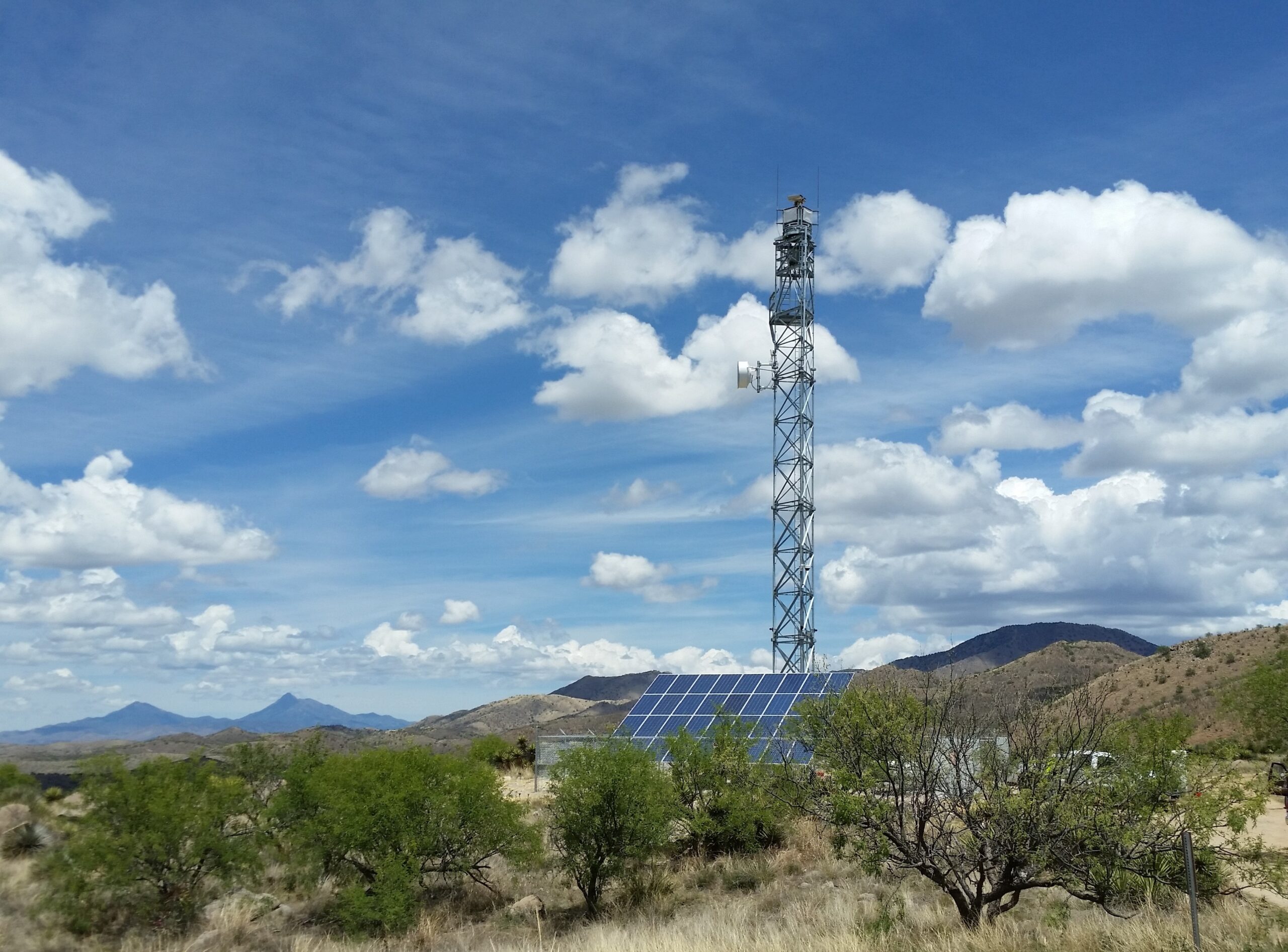 Elbit Systems of America_Fixed Tower (IFT) border security system deployed