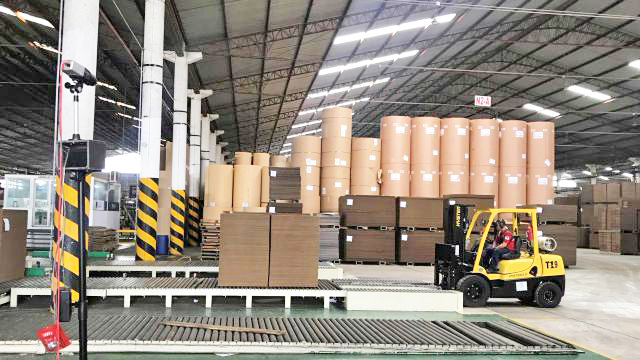 IncarPalm produce corrugated