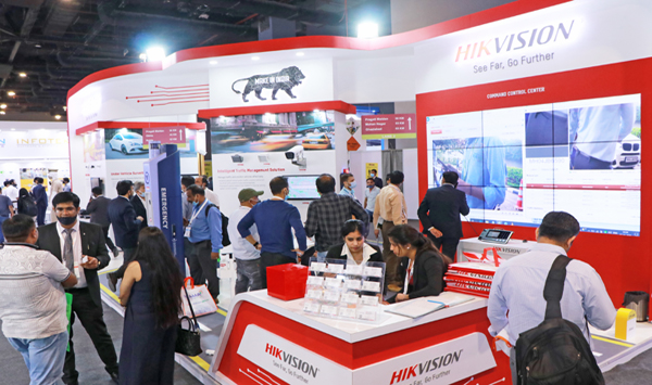 Hikvision India Booth at Trafficinfratech Expo 2021
