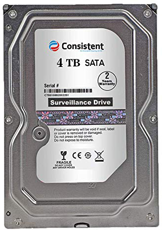 Consistent Computer Hard Disk 4TB