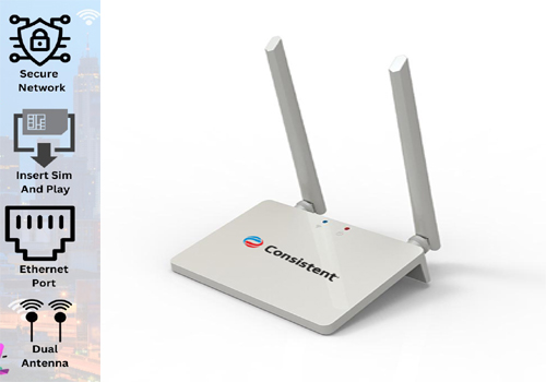 Consistent Unveils the New 4G Wireless Router – CT-4GR DAWI