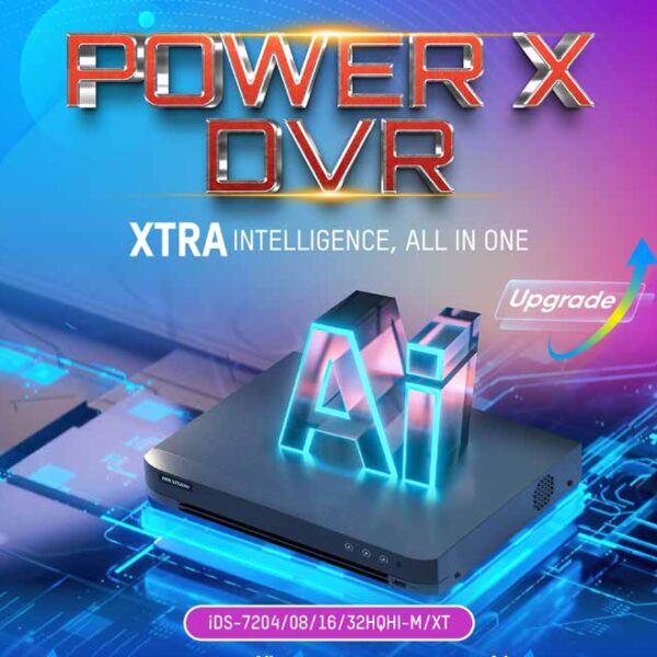 Hikvision Power X DVR Delivers Innovative Technologies to Enhance Intelligence