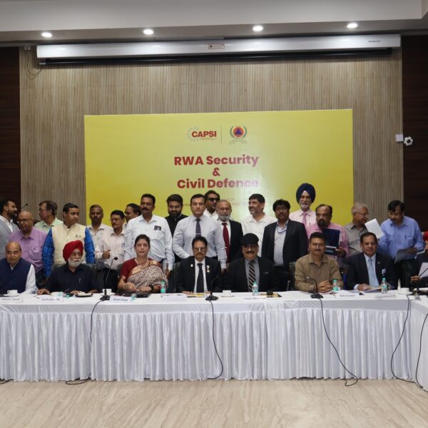CAPSI and Directorate General of Civil Defence Forge Strategic Alliance to Empower RWAs with Civil Defence Preparedness