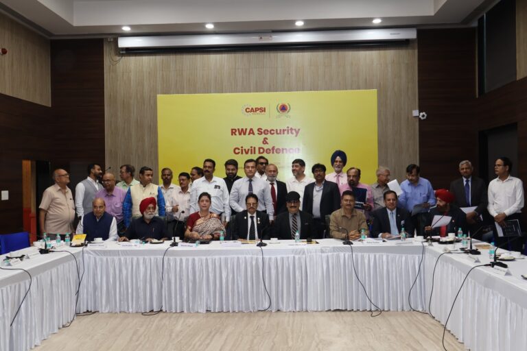 CAPSI and Directorate General of Civil Defence Forge Strategic Alliance to Empower RWAs with Civil Defence Preparedness