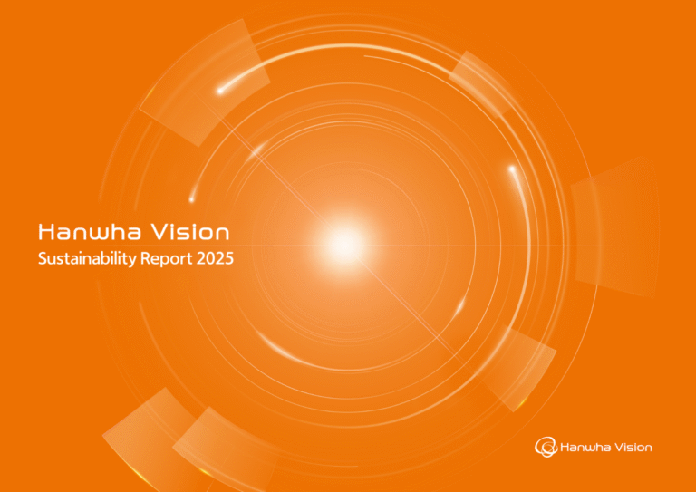 Hanwha Vision Releases Its 2025 Sustainability Report