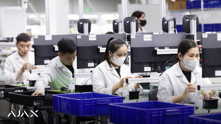 Ajax Systems Opens a Factory in Vietnam