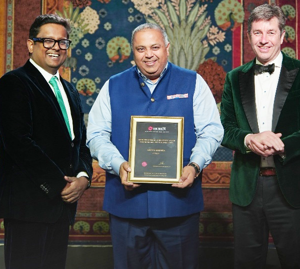 Aditya Khemka Conferred with Hurun Industry Achievement Award 2025-26