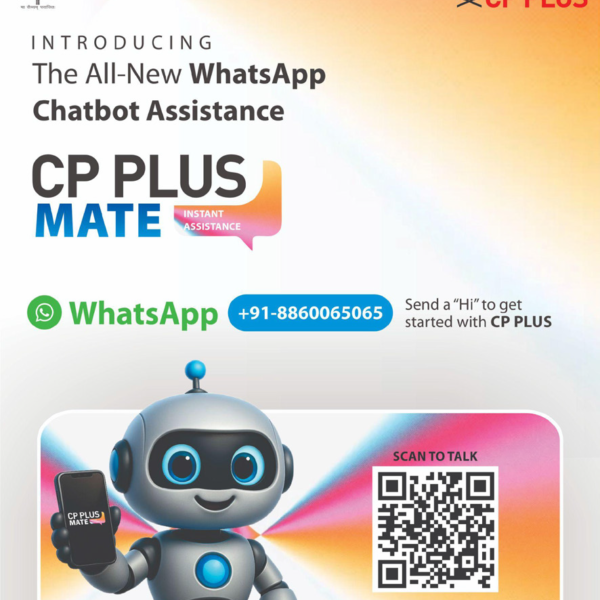 CP PLUS Launches ‘CP PLUS MATE’A Smart WhatsApp Chatbot Redefining Customer Assistance